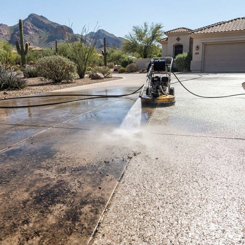 Residential Power Washing